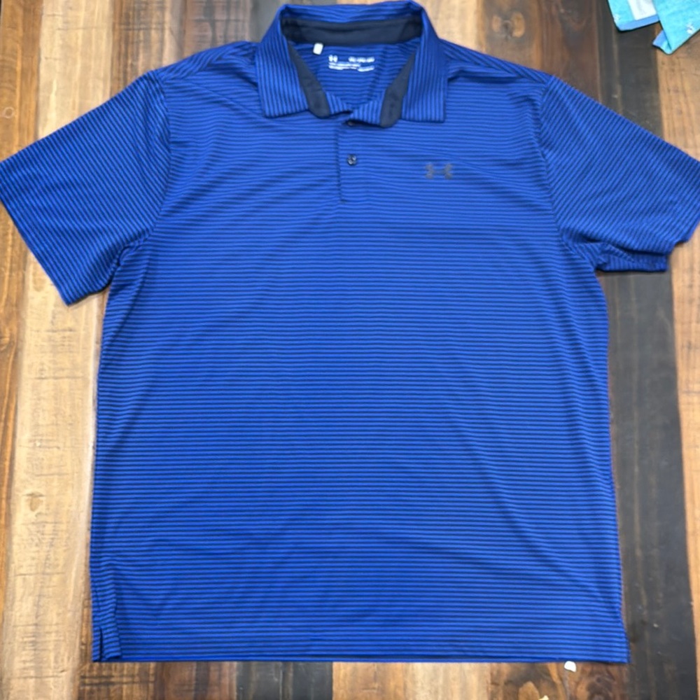 Under Armour Blue Performance Polo Shirt